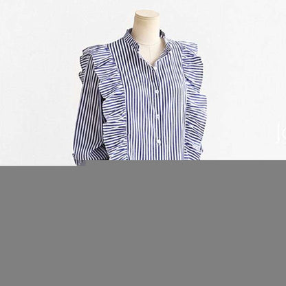 Striped long sleeve shirt