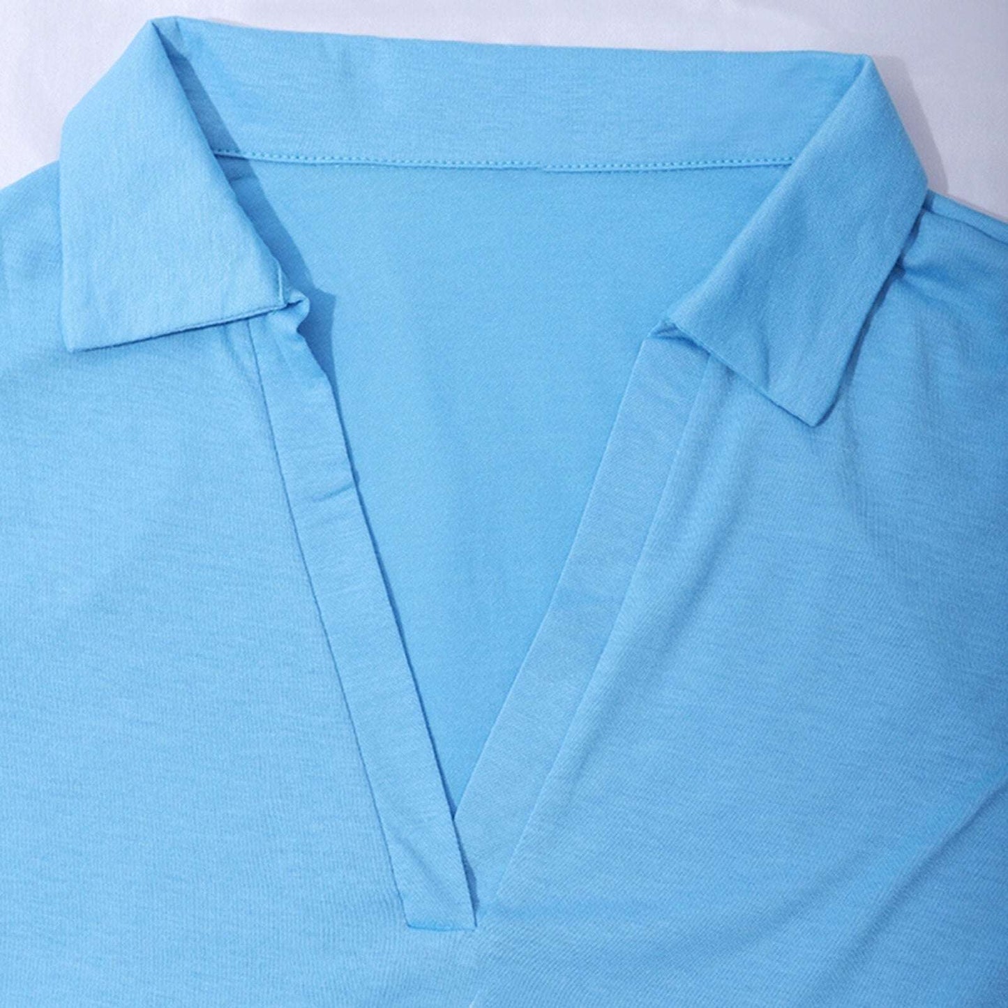 Stand-up collar T-shirt