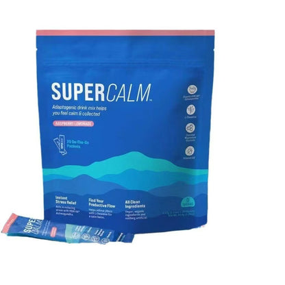 supercalm magnesium calming powder electrolyte raspberry powder mixed powder