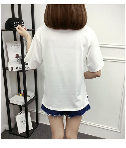 Summer ladies loose T-shirt