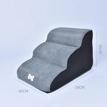 Pet slope stairs anti slip and wear-resistant removable and washable sponge steps