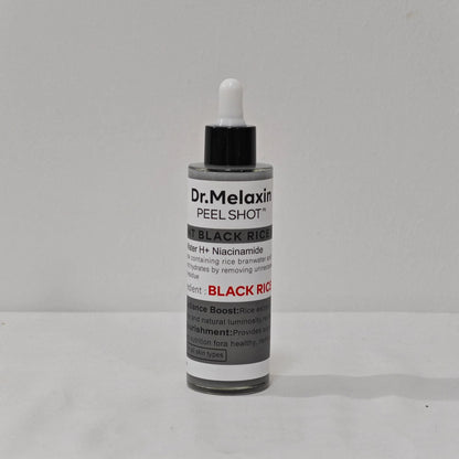 White and black rice peeling essence
