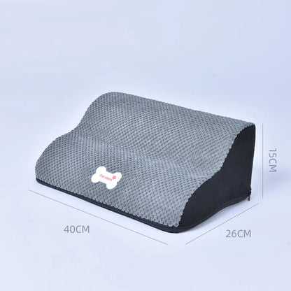 Pet slope stairs anti slip and wear-resistant removable and washable sponge steps