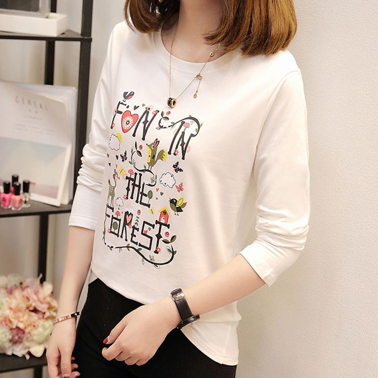 Summer ladies loose T-shirt