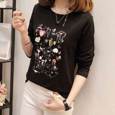 Summer ladies loose T-shirt