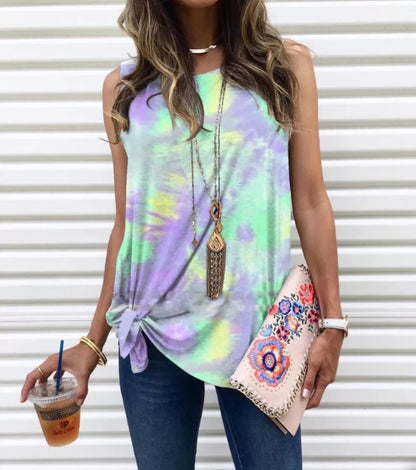 Loose print T-shirt