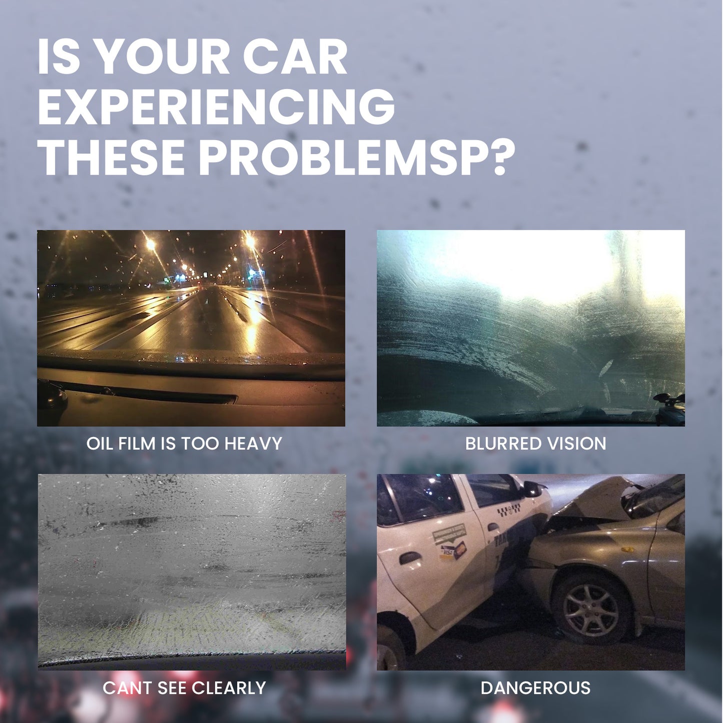 Car Anti-Fog And Anti-Rain Wipes, Car Water-Free Glass Cleaning Anti-Fog And Anti-Rain Decontamination Wipes
