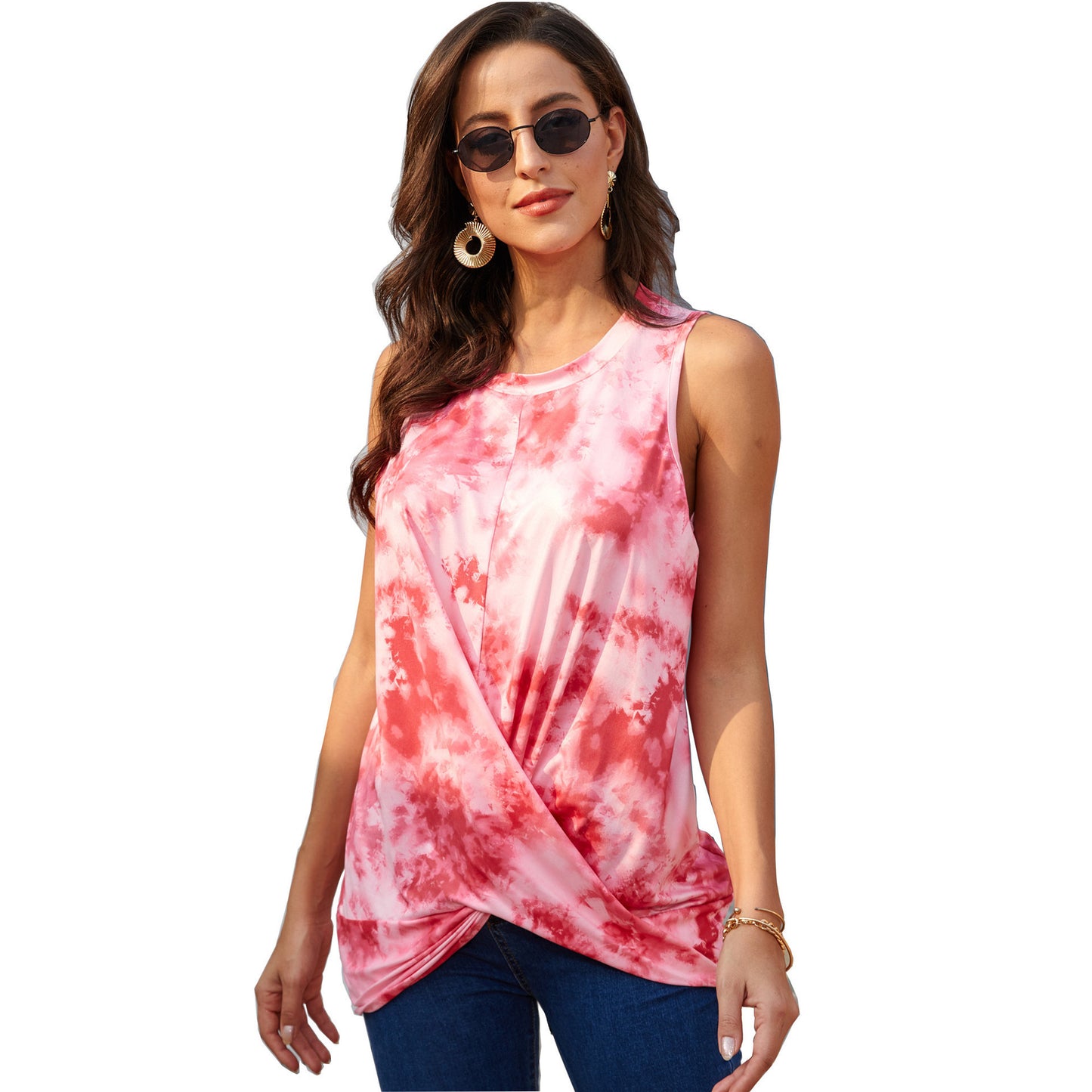 Printed cross T-shirt