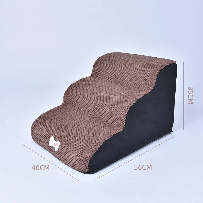 Pet slope stairs anti slip and wear-resistant removable and washable sponge steps