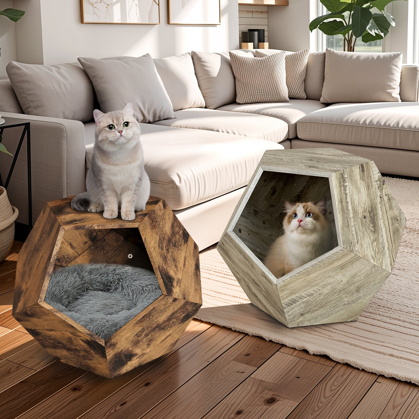 Cat Kennel Side Table