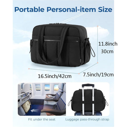Travel bag large capacity luggage bag sports and fitness bag with toiletries bag compartment shoulder bag