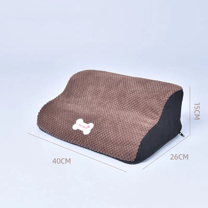 Pet slope stairs anti slip and wear-resistant removable and washable sponge steps