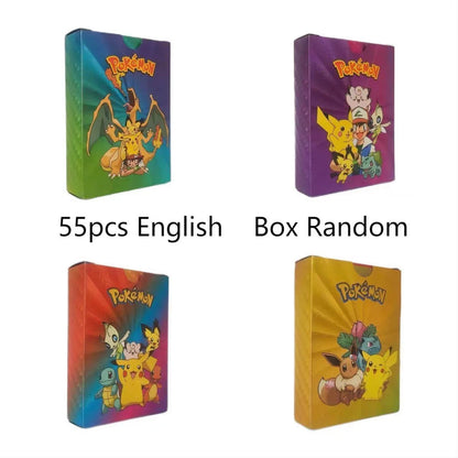 55 gold foil Pok é mon cards Pok é mon Pok é mon collection cards battle cards