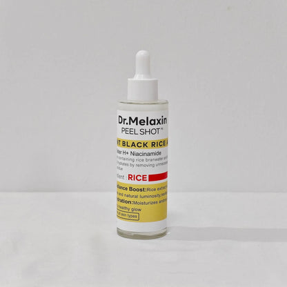 White and black rice peeling essence