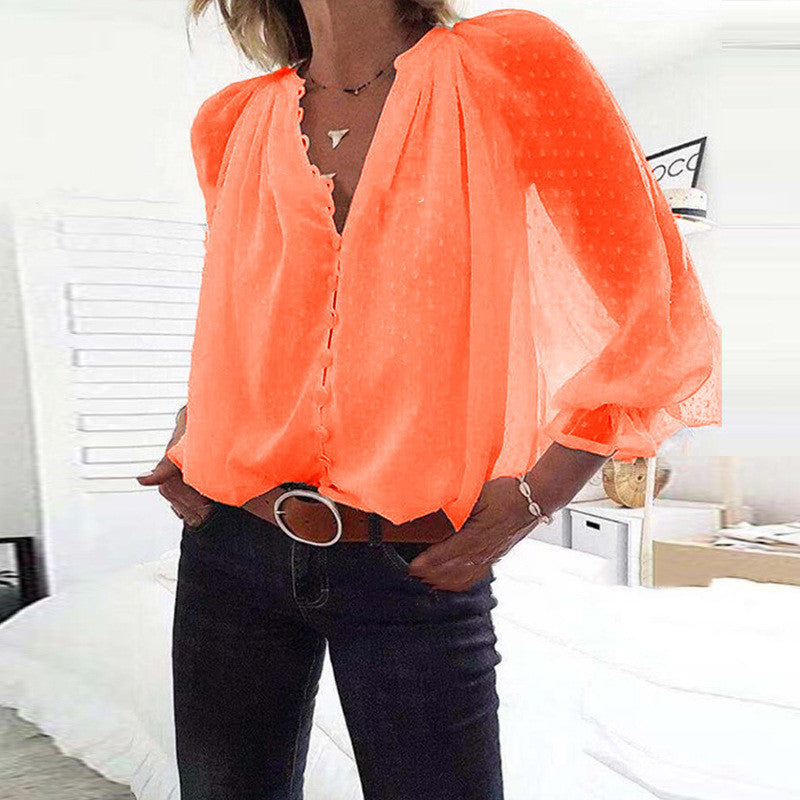 Women's Summer Long-sleeved Shirt