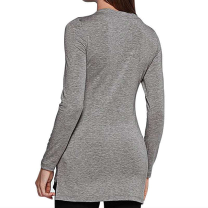 Skinny Bottoming Shirt All-Match Fake Two-Piece Blouse T-Shirt